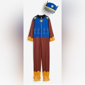 H&M Paw Patrol Chase costume size 4-6